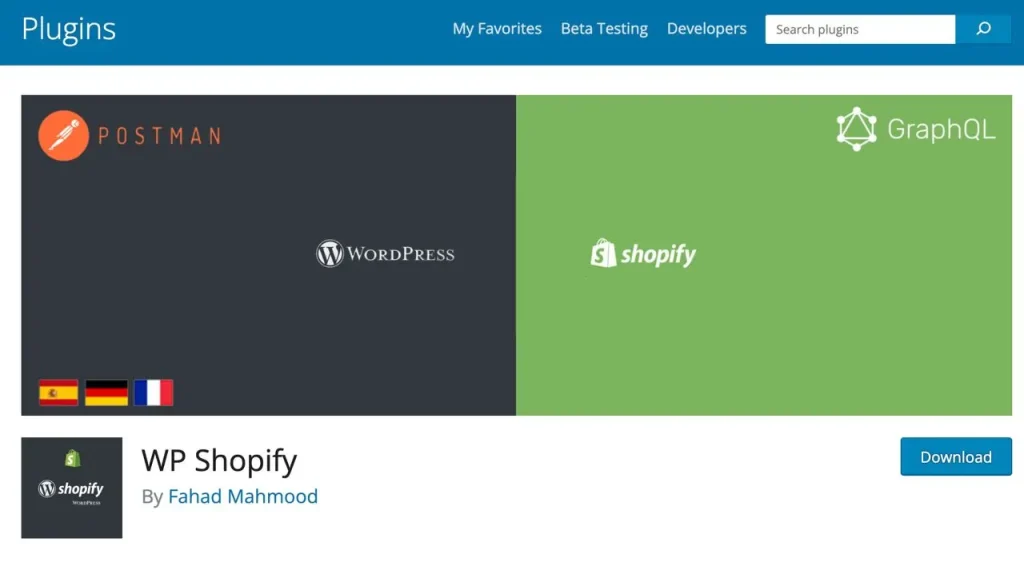 wp shopify